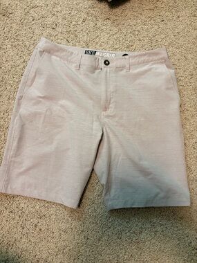 BKE Men's Athletic Shorts - Pale Pink